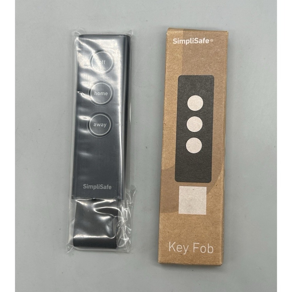 SimpliSafe Key Fob Remote Security System Model KF3B SSKF3 - Black